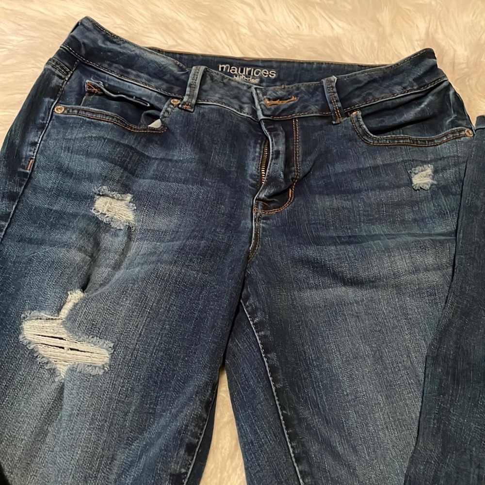 Lightly distressed